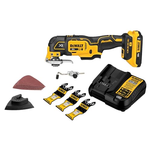 DEWALT DEWALT 20V MAX XR Oscillating Multi-Tool Kit, Oscillating Tool — Key specifications at a glance