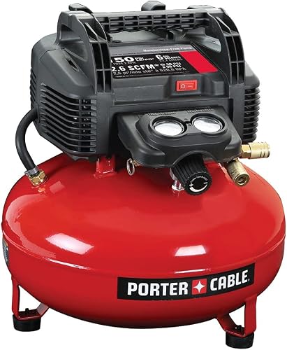 PORTER-CABLE Portable Pancake Air Compressor PXCM2002.COM | 6 Gallon, — Side-by-side comparison of top picks in this category