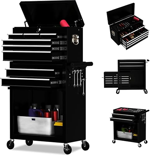 8 Drawer Rolling Tool Chest, High Capacity Tool Box with Lockable Whee — Side-by-side comparison of top picks in this category