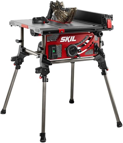 SKIL 15 Amp 10 Inch Portable Jobsite Table Saw with Folding Stand- TS6 — Side-by-side comparison of top picks in this category