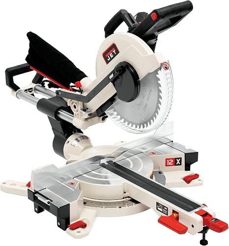 JET 12-Inch Sliding Dual-Bevel Compound Miter Saw, 1Ph 115V (Model JMS — Real-world performance testing in action