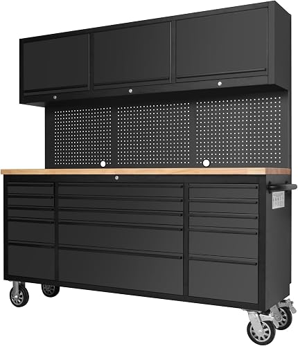 CT Copper Tailor 72-inch Tool Chest Cabinet Rolling Garage Workbench w — Our recommended configuration for best results