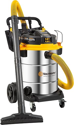 Vacmaster Professional Beast Series 14-Gallon* 6.5 Peak HP† Wet/Dry Va — Our recommended configuration for best results
