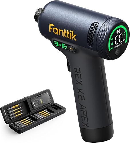 Fanttik REX K2 APEX Impact Driver, Brushless Impact Driver, 1/4'' Hex, — Real-world performance testing in action