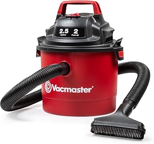 Vacmaster 2.5-Gallon<em> 2 Peak HP Wall Mountable Wet/Dry Vacuum – VOM205P 1101
