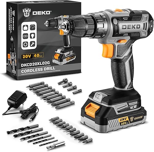 Power Drill Cordless: DEKOPRO Cordless Drill 20V Electric Power Drills — Real-world performance testing in action