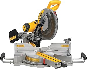 DEWALT Miter Saw, 12-inch Double Bevel Sliding Compound Miter Saw with XPS LED Shadow Ligh
