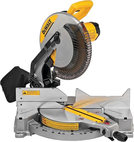DEWALT 12-Inch Miter Saw, 15-Amp, Single Bevel, Compound (DWS715) — Side-by-side comparison of top picks in this category