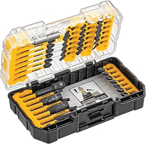 DEWALT Screwdriver Bit Set, 40 Pcs. Impact Ready, FlexTorq Impact Driver Bit Set with Stor