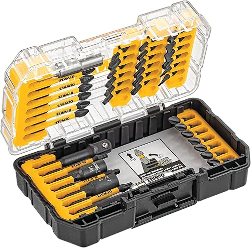 DEWALT Screwdriver Bit Set, 40 Pcs. Impact Ready, FlexTorq Impact Driv — Our recommended configuration for best results